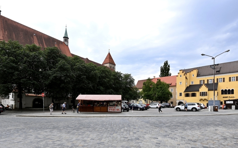 Stadtaufnahme im Freie