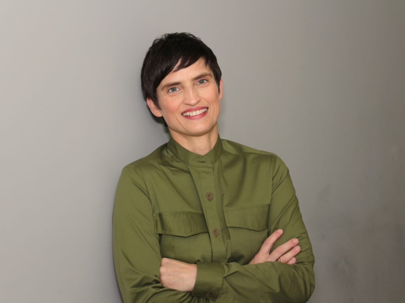 Frau im Portrait