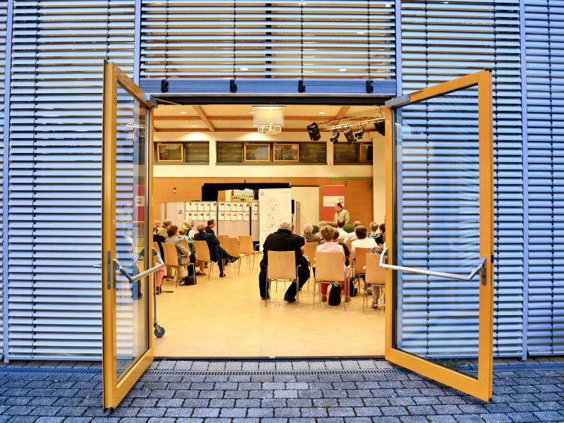 Geb&auml;ude von Aussen