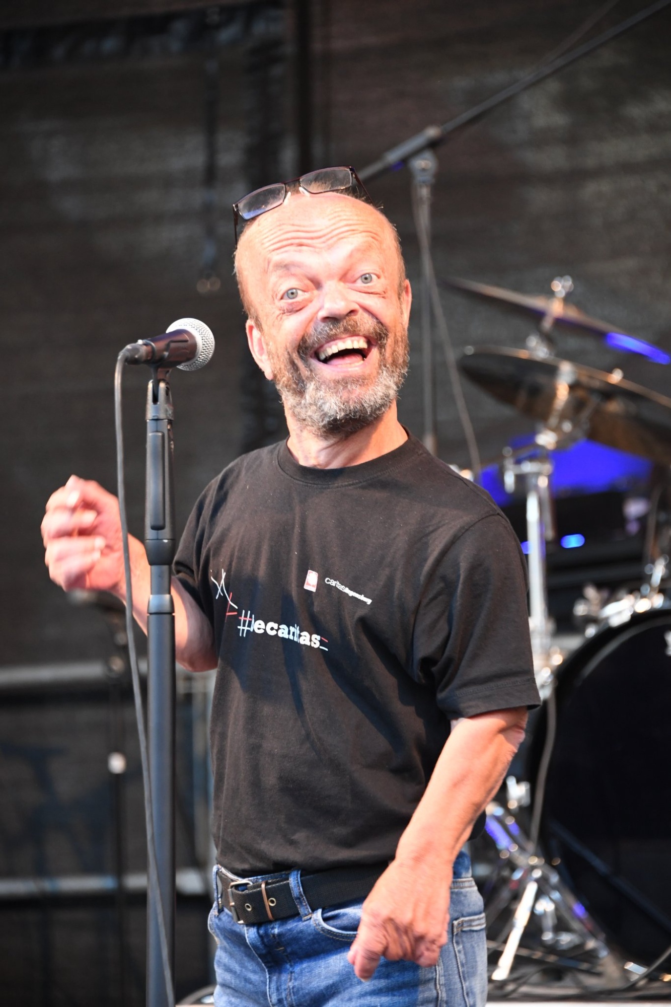 Musiker auf Bühne