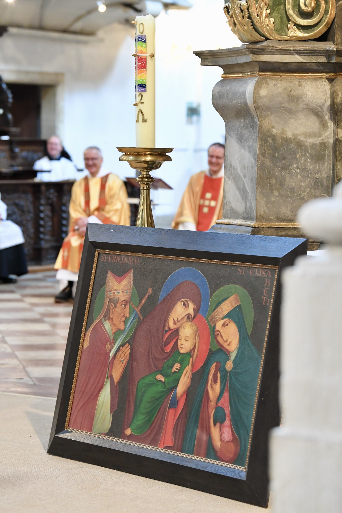 Detail in Kirche