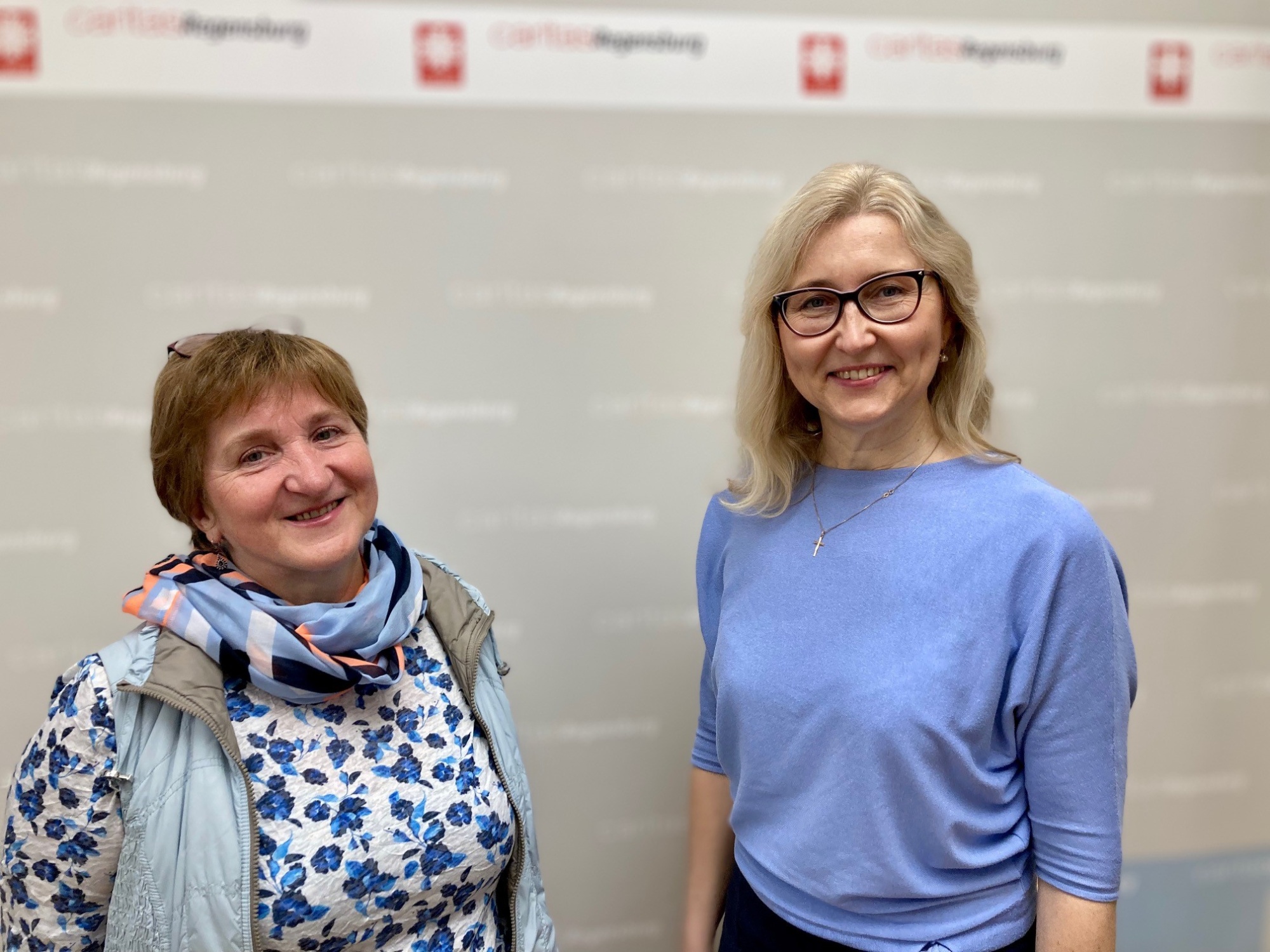 Zwei Personen im Portrait