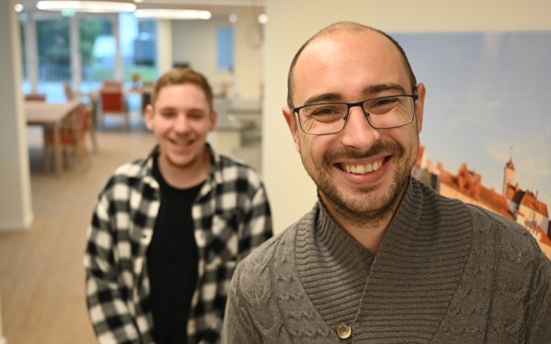 Zwei Männer im Portrait