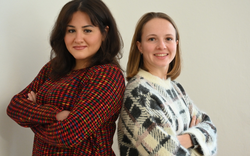 Zwei Frauen im Portrait