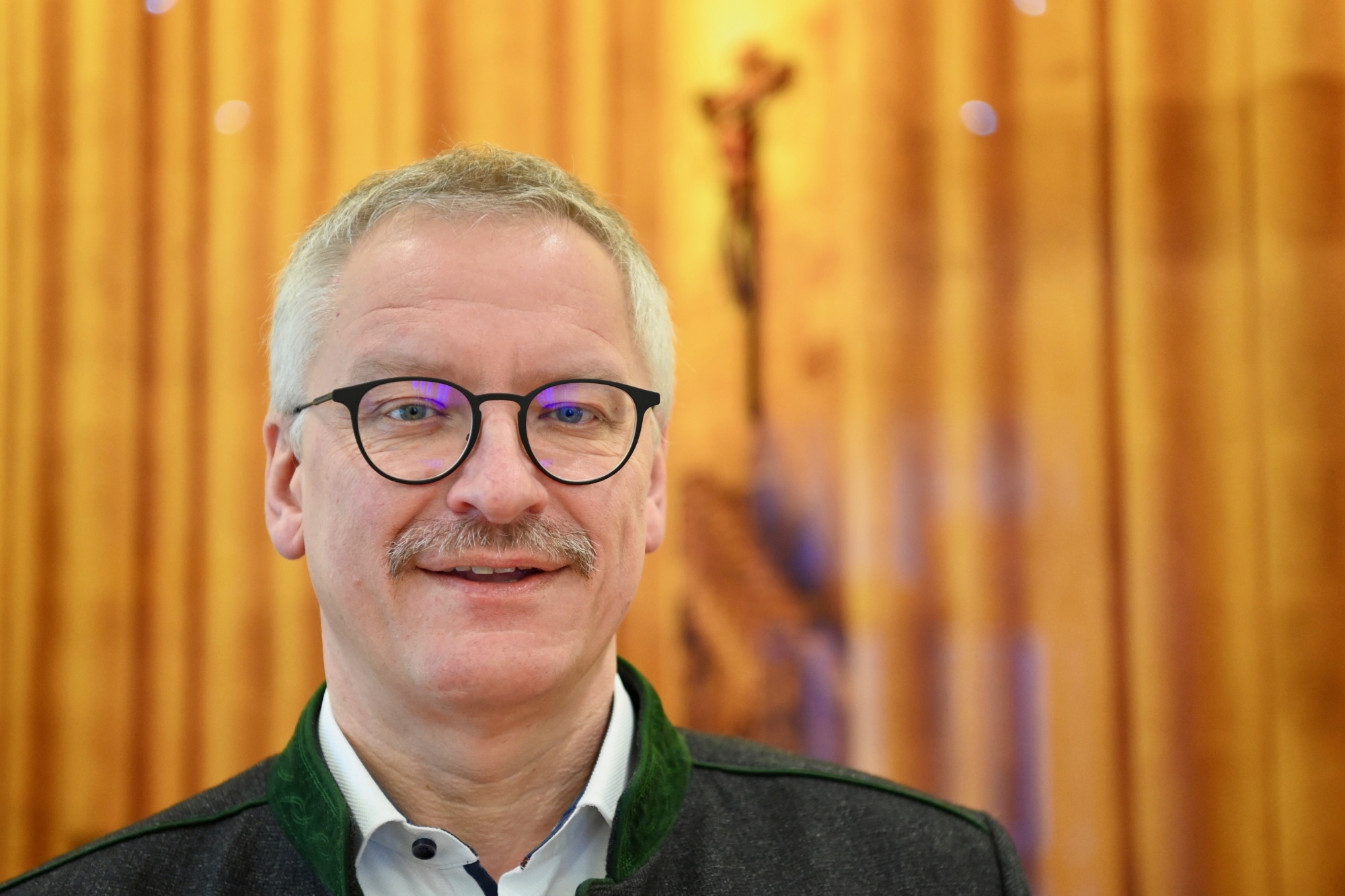 Mann im Portrait