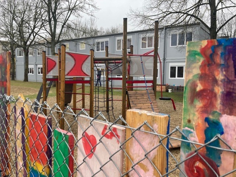 Sch&ouml;n gestalteter Zaun