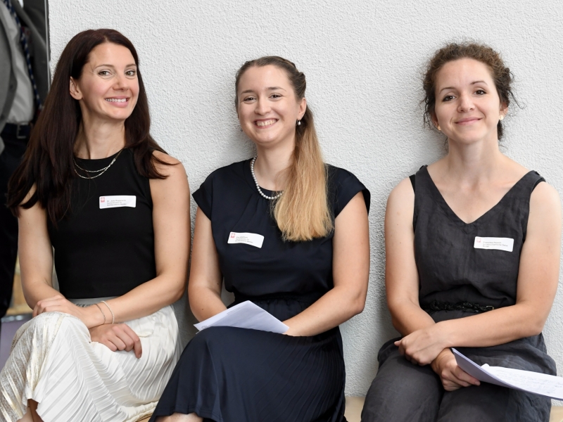 Drei Frauen im Portrait