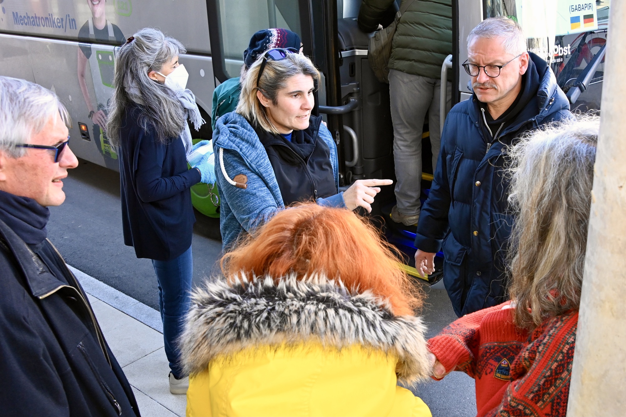 Personengruppe unterhält sich