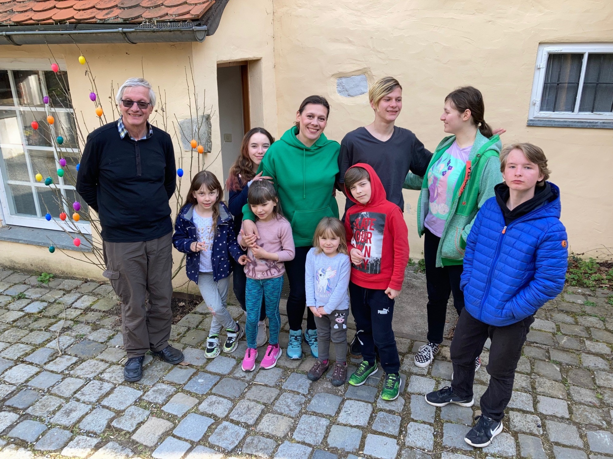 Portrait einer Familie