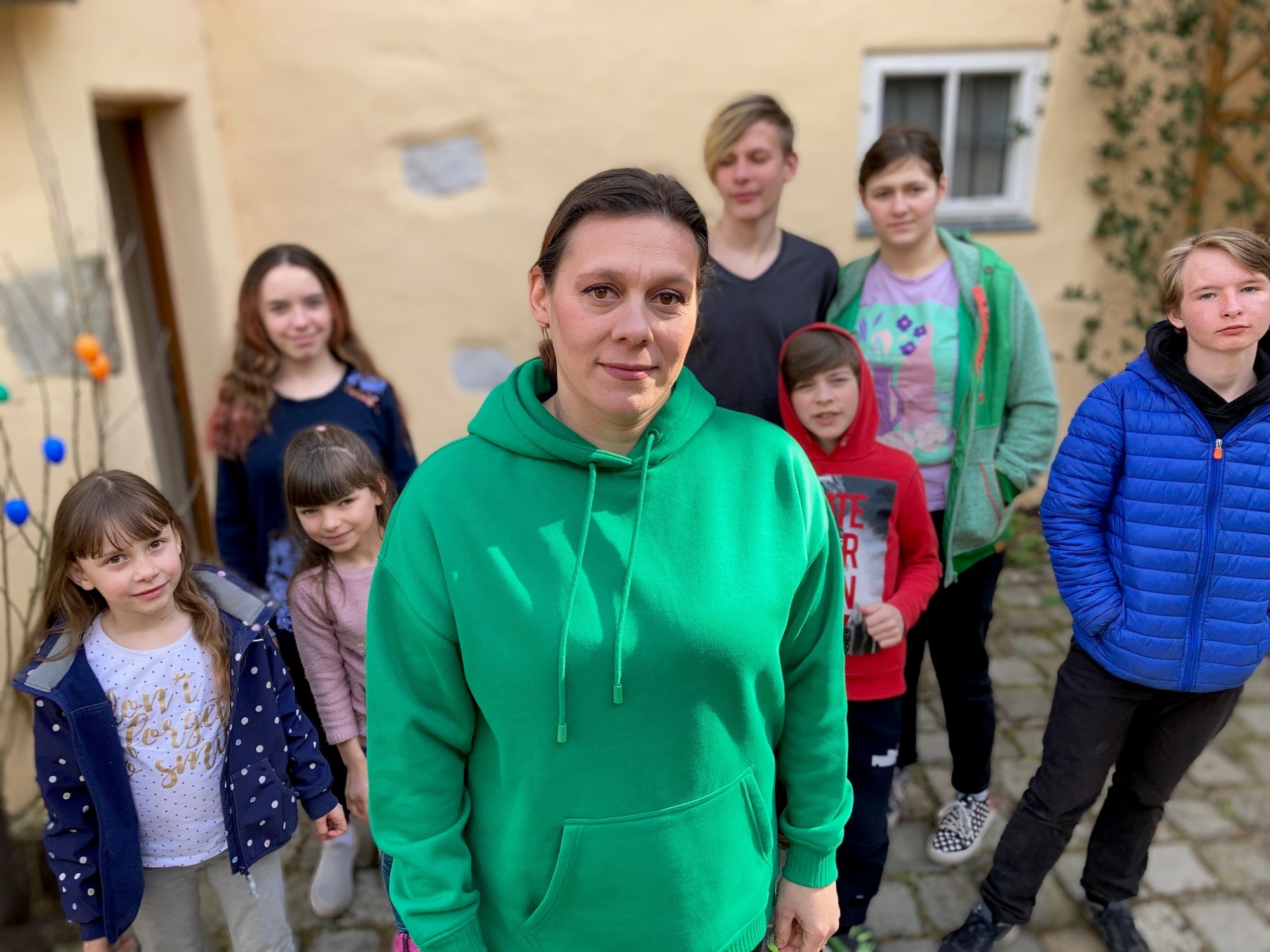 Portrait einer Familie