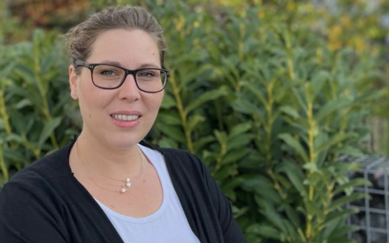 Portrait von Frau