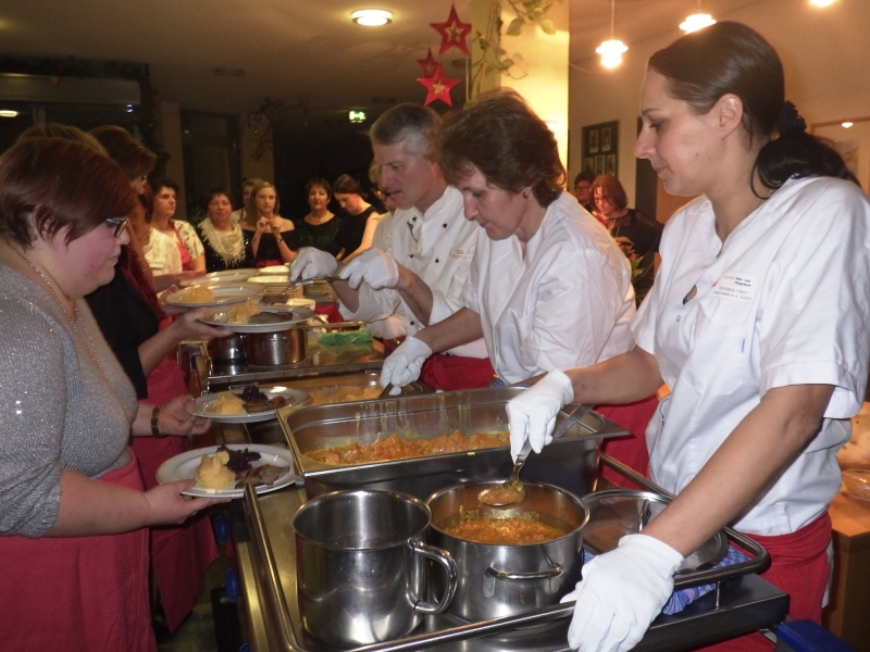 Zubereitung von essen