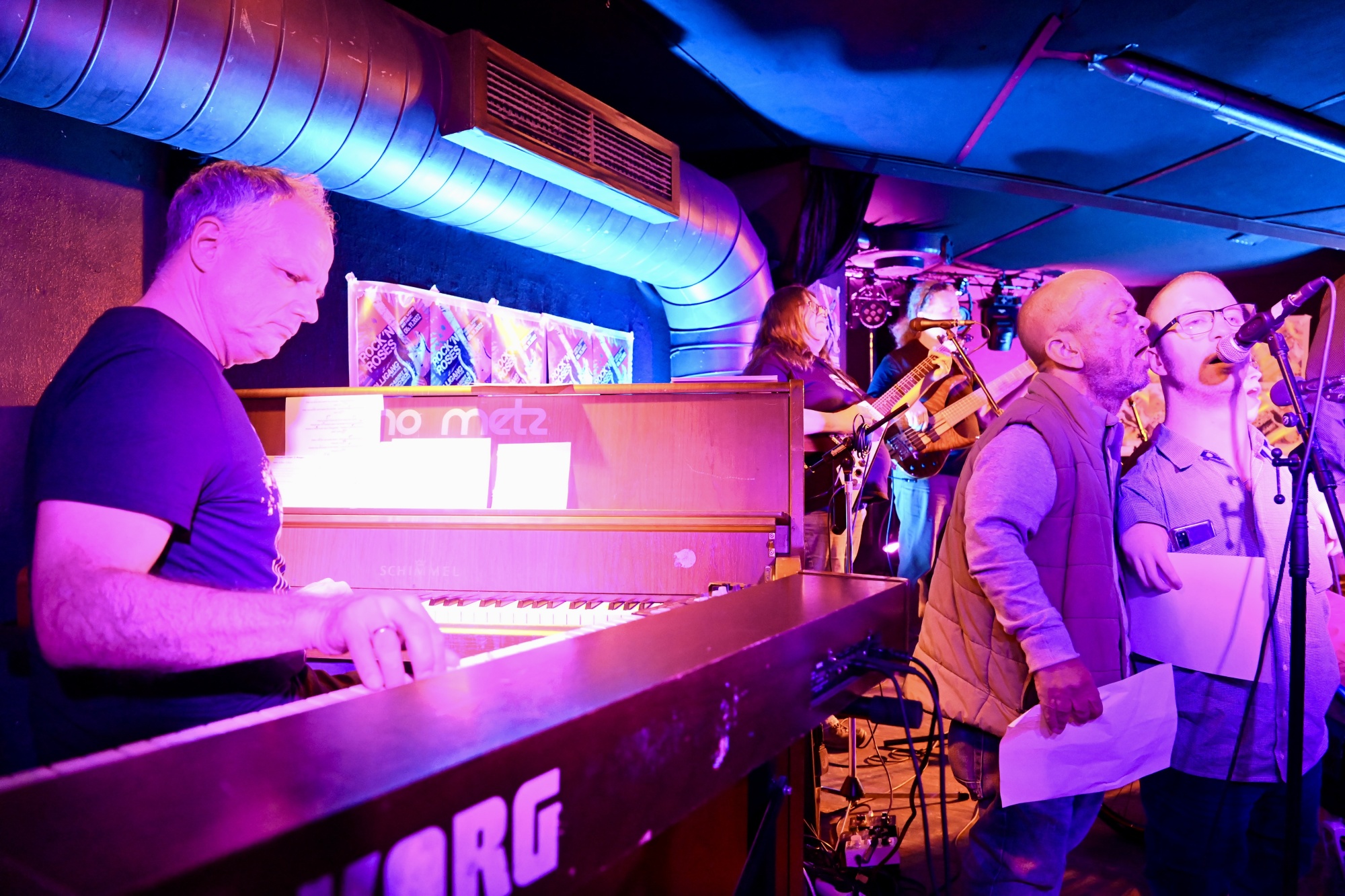Club mit atmosphärischem Licht