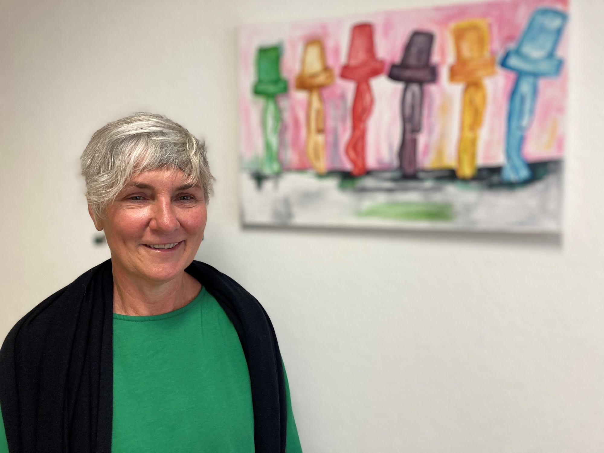 Frau im Portrait
